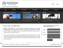 Tablet Screenshot of hatfieldconsult.com